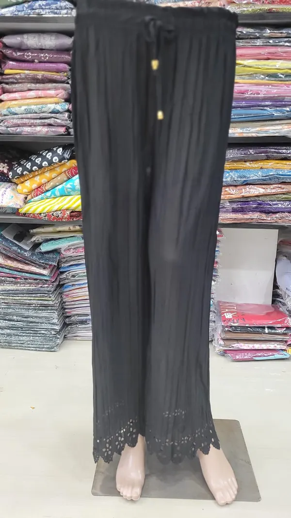 Imported Fabric Free Size Plazzo | PL63